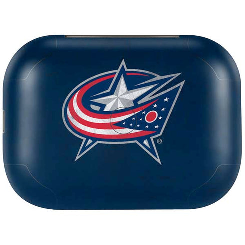 NHL Columbus Blue Jackets Distressed Amazon Echo Buds Skin