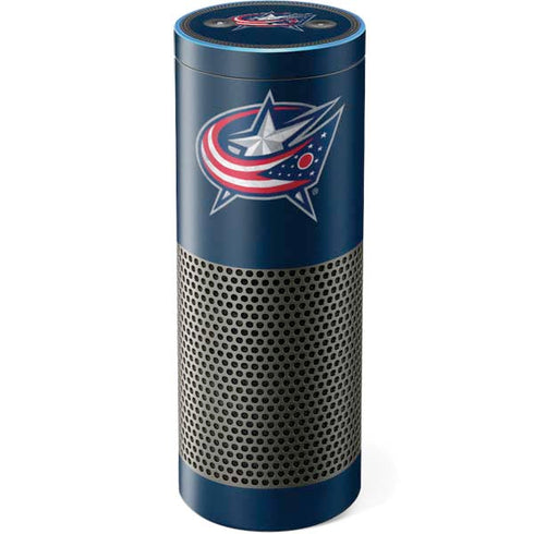NHL Columbus Blue Jackets Distressed Amazon Echo Skin