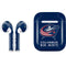NHL Columbus Blue Jackets Distressed Apple AirPods 2 Skin