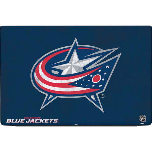 NHL Columbus Blue Jackets Distressed Dell Vostro Skin
