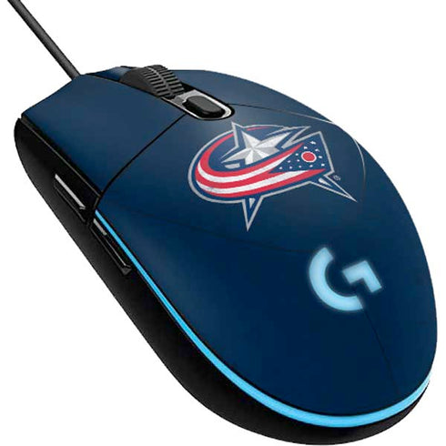NHL Columbus Blue Jackets Distressed G203 Prodigy RGB Wired Gaming Mouse Skin