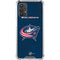 NHL Columbus Blue Jackets Distressed Galaxy A32 5G Clear Case