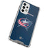 NHL Columbus Blue Jackets Distressed Galaxy A53 5G Clear Case