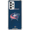 NHL Columbus Blue Jackets Distressed Galaxy A53 5G Clear Case