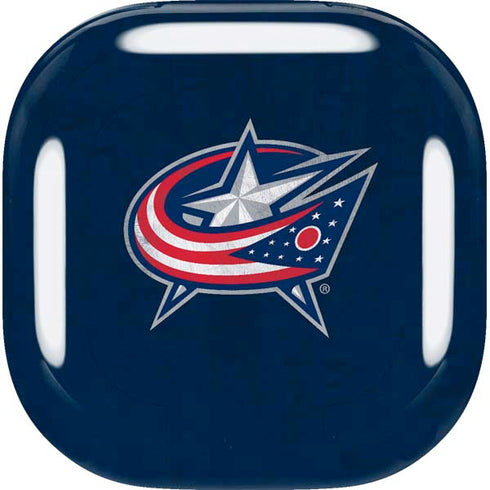 NHL Columbus Blue Jackets Distressed Galaxy Buds Live Skin