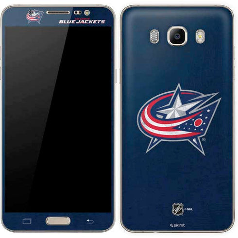 NHL Columbus Blue Jackets Distressed Galaxy J7 Skin