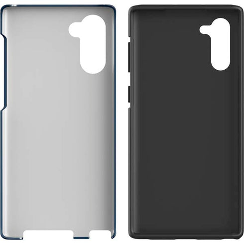 NHL Columbus Blue Jackets Distressed Galaxy Note 10 Pro Case