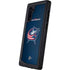 NHL Columbus Blue Jackets Distressed Galaxy Note 10 Waterproof Case