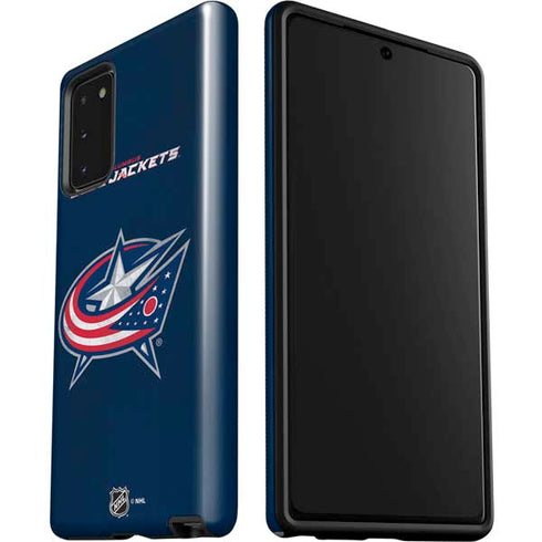 NHL Columbus Blue Jackets Distressed Galaxy Note20 5G Pro Case