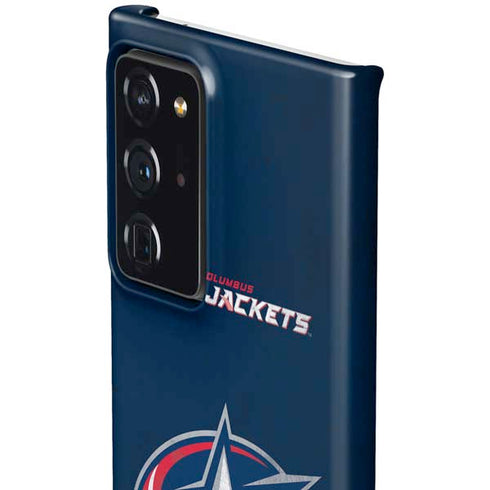 NHL Columbus Blue Jackets Distressed Galaxy Note20 Ultra 5G Lite Case