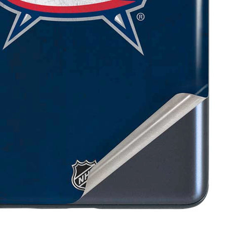 NHL Columbus Blue Jackets Distressed Galaxy S20 Fan Edition Skin