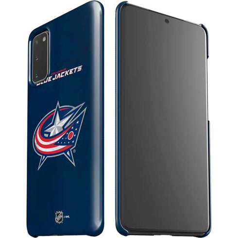 NHL Columbus Blue Jackets Distressed Galaxy S20 Lite Case
