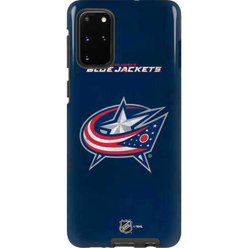 NHL Columbus Blue Jackets Distressed Galaxy S20 Plus Pro Case
