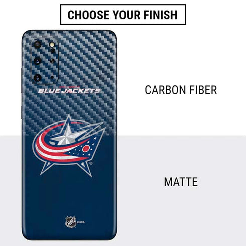 NHL Columbus Blue Jackets Distressed Galaxy S20 Plus Skin