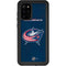 NHL Columbus Blue Jackets Distressed Galaxy S20 Plus Waterproof Case