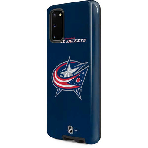 NHL Columbus Blue Jackets Distressed Galaxy S20 Pro Case