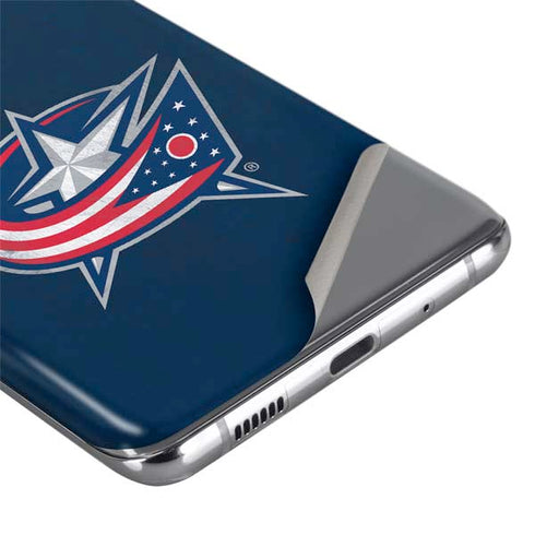 NHL Columbus Blue Jackets Distressed Galaxy S20 Ultra 5G Skin