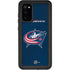 NHL Columbus Blue Jackets Distressed Galaxy S20 Waterproof Case