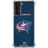NHL Columbus Blue Jackets Distressed Galaxy S21 5G Clear Case