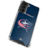 NHL Columbus Blue Jackets Distressed Galaxy S21 5G Clear Case