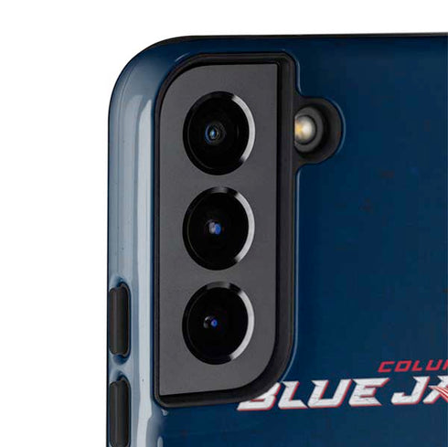 NHL Columbus Blue Jackets Distressed Galaxy S22 Pro Case