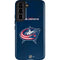 NHL Columbus Blue Jackets Distressed Galaxy S22 Pro Case