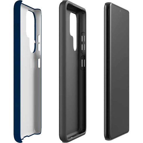 NHL Columbus Blue Jackets Distressed Galaxy S22 Ultra Pro Case