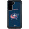 NHL Columbus Blue Jackets Distressed Galaxy S23 Plus Waterproof Case
