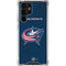NHL Columbus Blue Jackets Distressed Galaxy S24 Ultra Clear Case