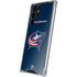 NHL Columbus Blue Jackets Distressed Galaxy S24 Ultra Clear Case