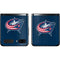 NHL Columbus Blue Jackets Distressed Galaxy Z Flip Skin