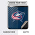 NHL Columbus Blue Jackets Distressed Galaxy Z Flip Skin