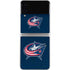 NHL Columbus Blue Jackets Distressed Galaxy Z Flip3 5G Skin