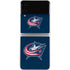 NHL Columbus Blue Jackets Distressed Galaxy Z Flip4 5G Skin