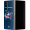 NHL Columbus Blue Jackets Distressed Galaxy Z Fold4 5G Skin