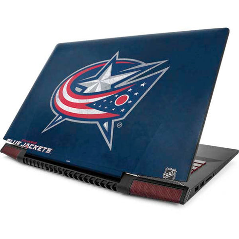 NHL Columbus Blue Jackets Distressed Lenovo IdeaPad Skin