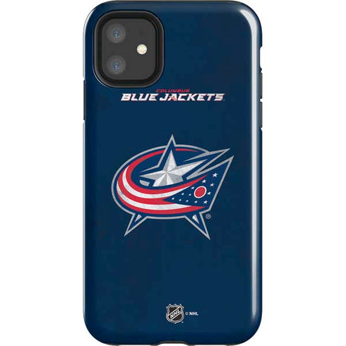 NHL Columbus Blue Jackets Distressed iPhone 11 Impact Case