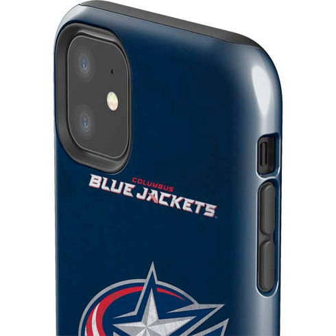 NHL Columbus Blue Jackets Distressed iPhone 11 Impact Case