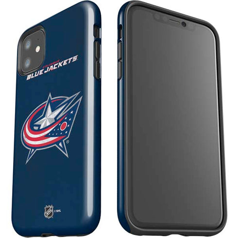 NHL Columbus Blue Jackets Distressed iPhone 11 Impact Case