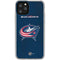 NHL Columbus Blue Jackets Distressed iPhone 11 Pro Clear Case
