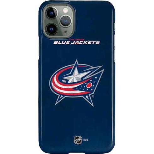NHL Columbus Blue Jackets Distressed iPhone 11 Pro Lite Case
