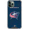 NHL Columbus Blue Jackets Distressed iPhone 11 Pro Max Clear Case