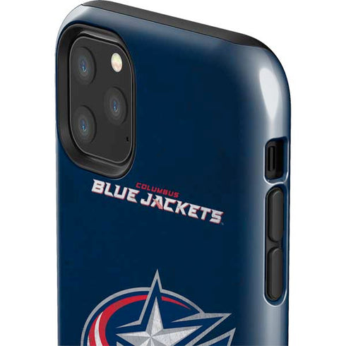 NHL Columbus Blue Jackets Distressed iPhone 11 Pro Max Impact Case