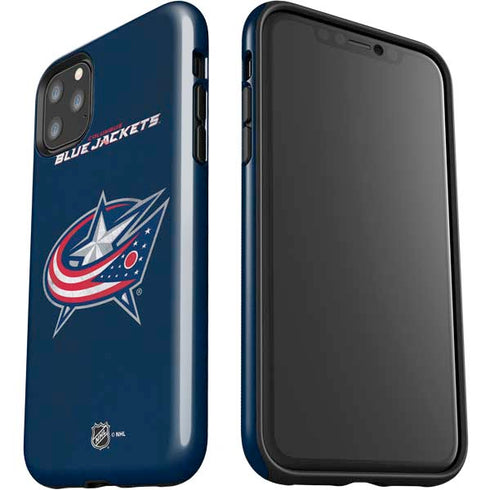 NHL Columbus Blue Jackets Distressed iPhone 11 Pro Max Impact Case