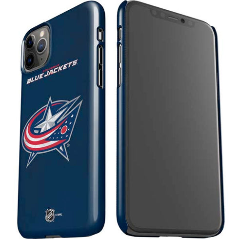 NHL Columbus Blue Jackets Distressed iPhone 11 Pro Max Lite Case