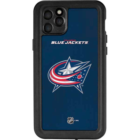 NHL Columbus Blue Jackets Distressed iPhone 11 Pro Max Waterproof Case
