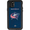 NHL Columbus Blue Jackets Distressed iPhone 11 Pro Max Waterproof Case