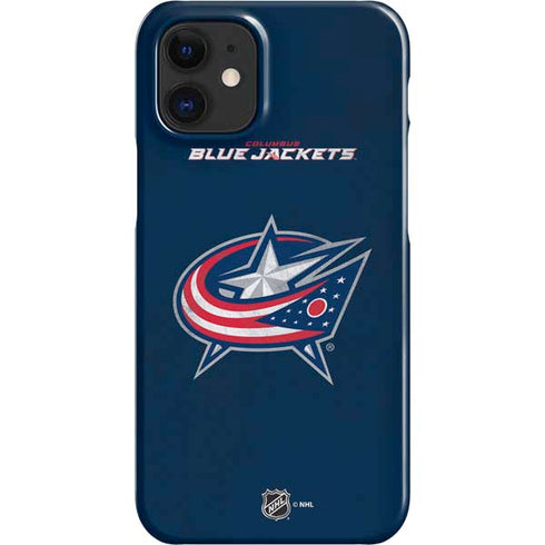 NHL Columbus Blue Jackets Distressed iPhone 12 Mini Lite Case