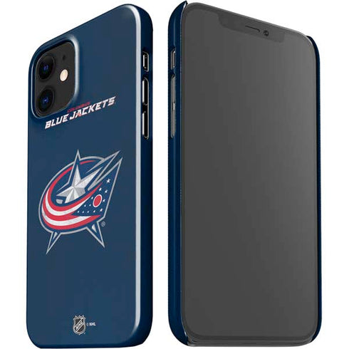 NHL Columbus Blue Jackets Distressed iPhone 12 Mini Lite Case