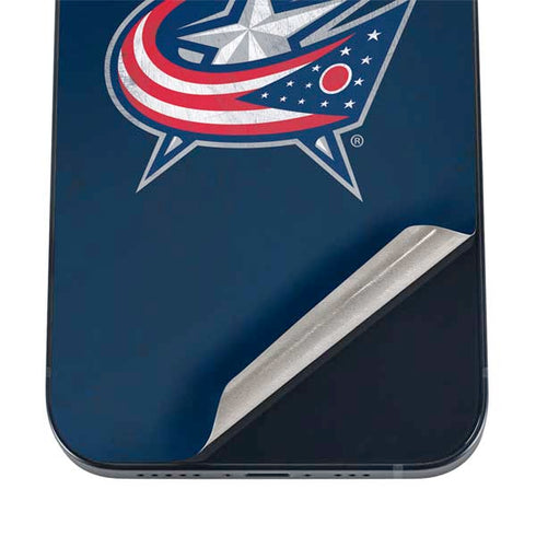 NHL Columbus Blue Jackets Distressed iPhone 12 Mini Skin